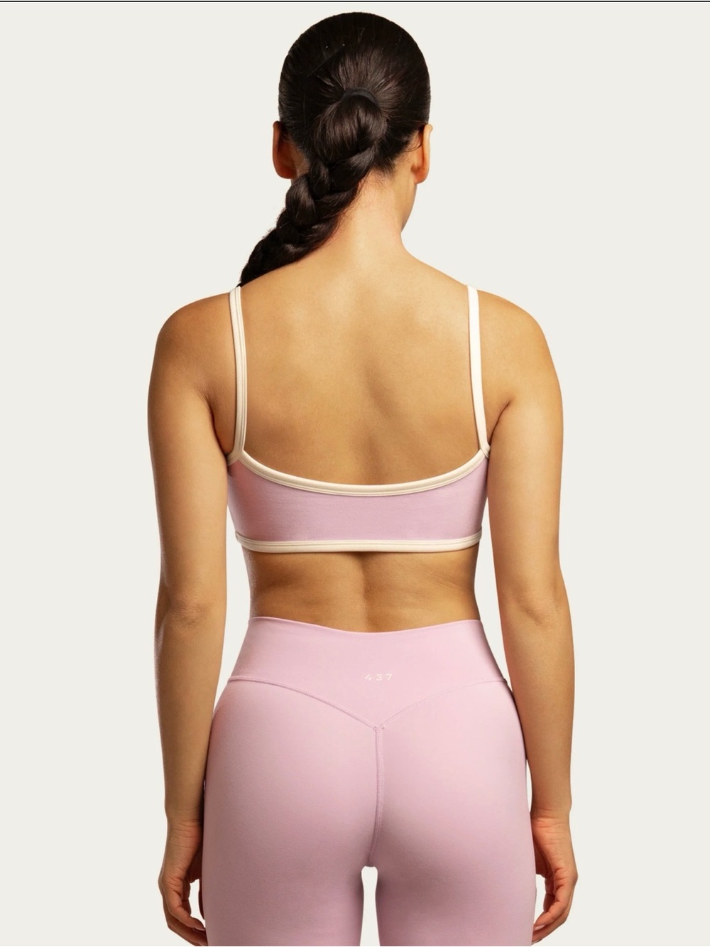 437 High-Rise Pink Leggings - Picture 2 of 2